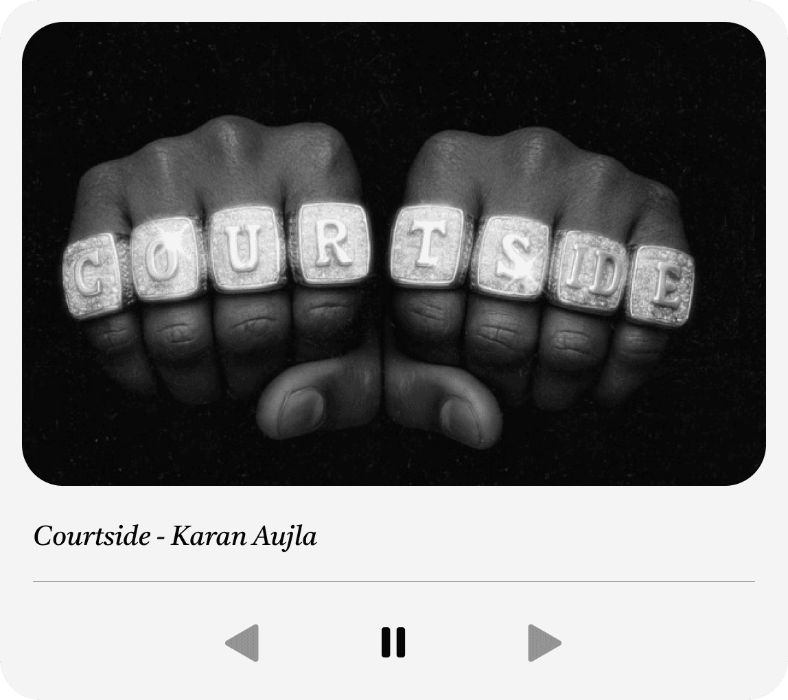 Courtside - Karan Aujla