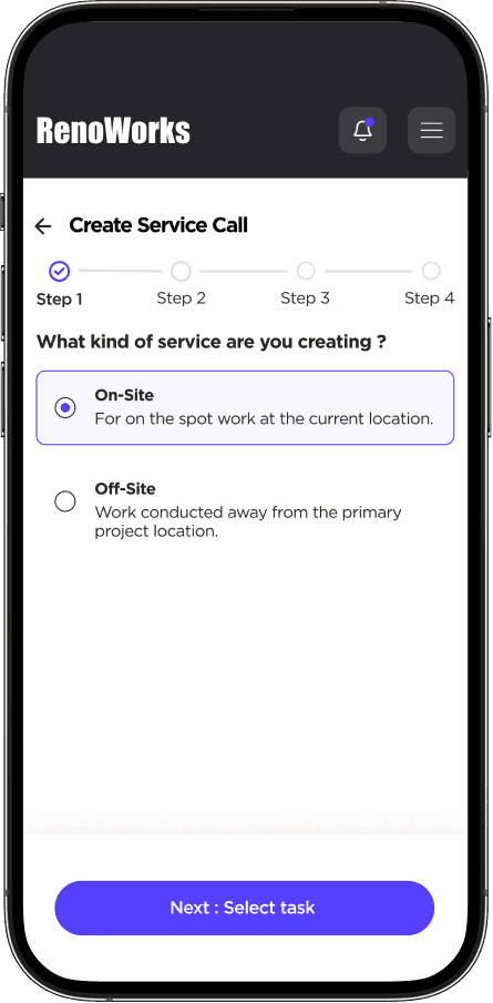 Step 1: Create a service call